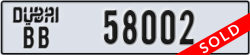 dubai - code - BB - number -58002