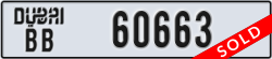 dubai - code - BB - number -60663