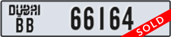 dubai - code - BB - number -66164