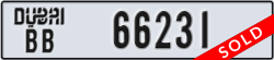 dubai - code - BB - number -66231