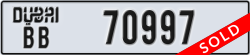dubai - code - BB - number -70997