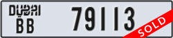 dubai - code - BB - number -79113