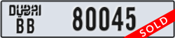dubai - code - BB - number -80045