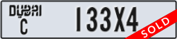 dubai - code - C - number -133X4
