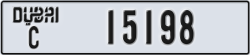 dubai - code - C - number -15198