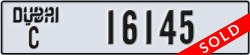 dubai - code - C - number -16145