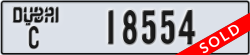 dubai - code - C - number -18554