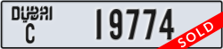 dubai - code - C - number -19774