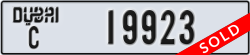 dubai - code - C - number -19923