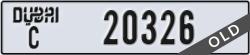 dubai - code - C - number -20326