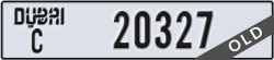 dubai - code - C - number -20327