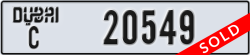 dubai - code - C - number -20549