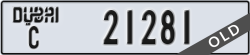 dubai - code - C - number -21281