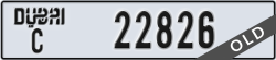 dubai - code - C - number -22826