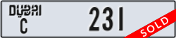 dubai - code - C - number -231
