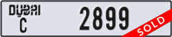 dubai - code - C - number -2899