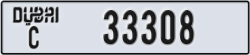 dubai - code - C - number -33308