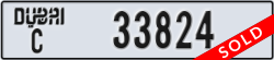 dubai - code - C - number -33824