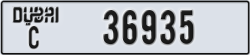 dubai - code - C - number -36935