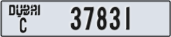 dubai - code - C - number -37831