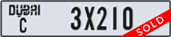 dubai - code - C - number -3X210