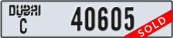 dubai - code - C - number -40605