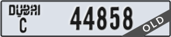 dubai - code - C - number -44858