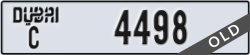 dubai - code - C - number -4498