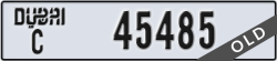 dubai - code - C - number -45485