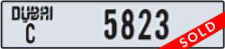 dubai - code - C - number -5744