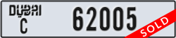 dubai - code - C - number -62005