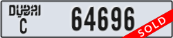 dubai - code - C - number -64696