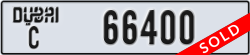 dubai - code - C - number -66400