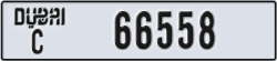 dubai - code - C - number -66558
