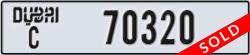 dubai - code - C - number -70320