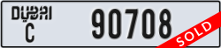 dubai - code - C - number -90708