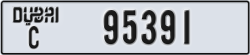 dubai - code - C - number -95391