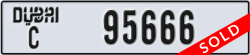 dubai - code - C - number -95666