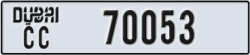 dubai - code - CC - number -70053