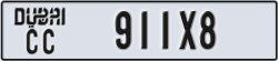 dubai - code - CC - number -911X8