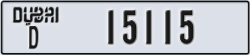 dubai - code - D - number -15036
