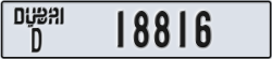 dubai - code - D - number -18816