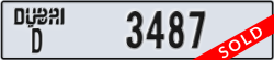 dubai - code - D - number -3487