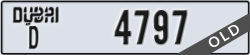 dubai - code - D - number -4797