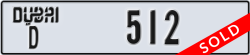 dubai - code - D - number -512