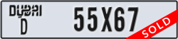 dubai - code - D - number -55X67