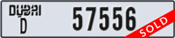 dubai - code - D - number -57556