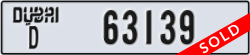dubai - code - D - number -63139