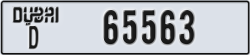 dubai - code - D - number -65484