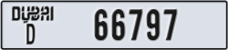 dubai - code - D - number -66718